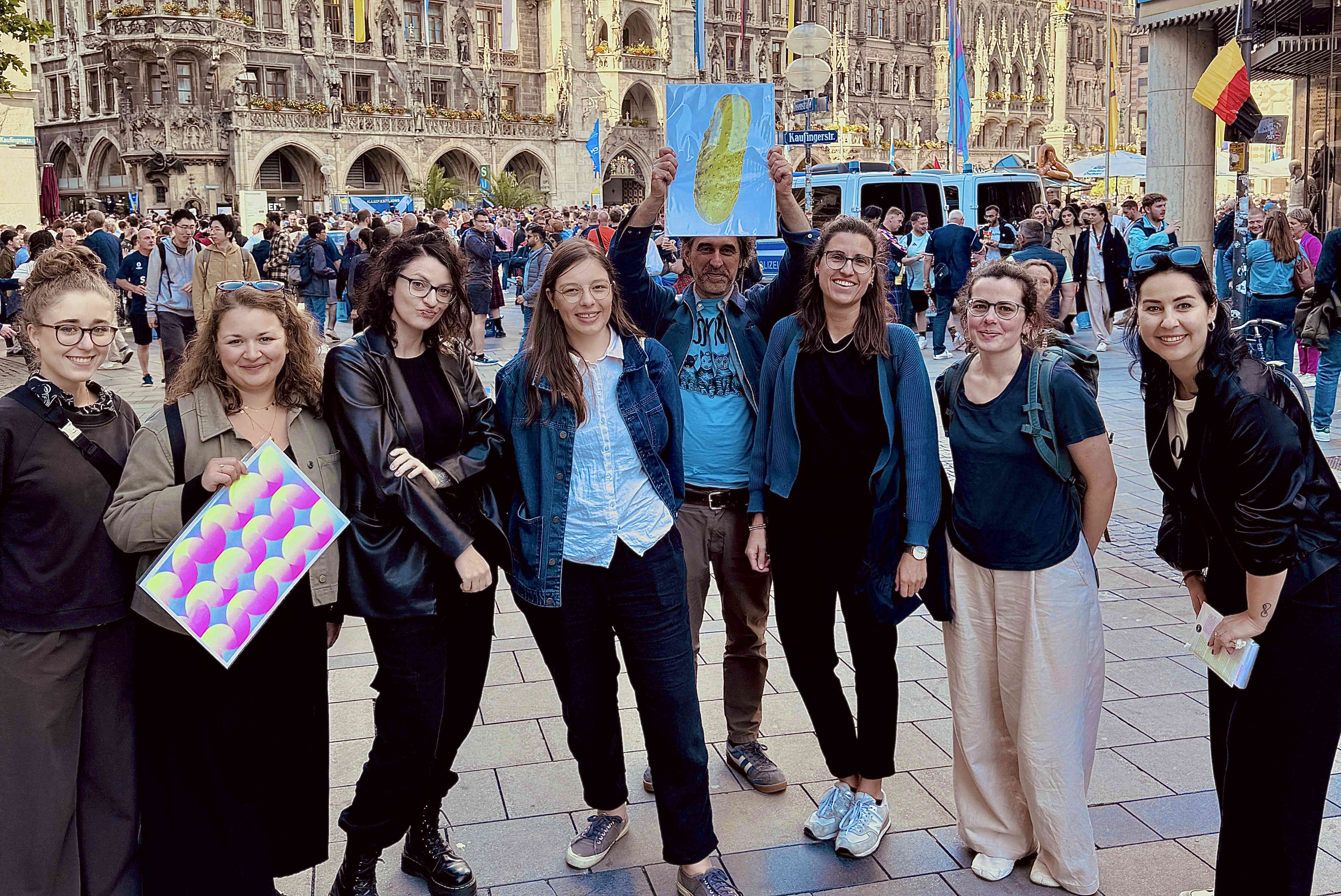 Team Gurke macht Druck