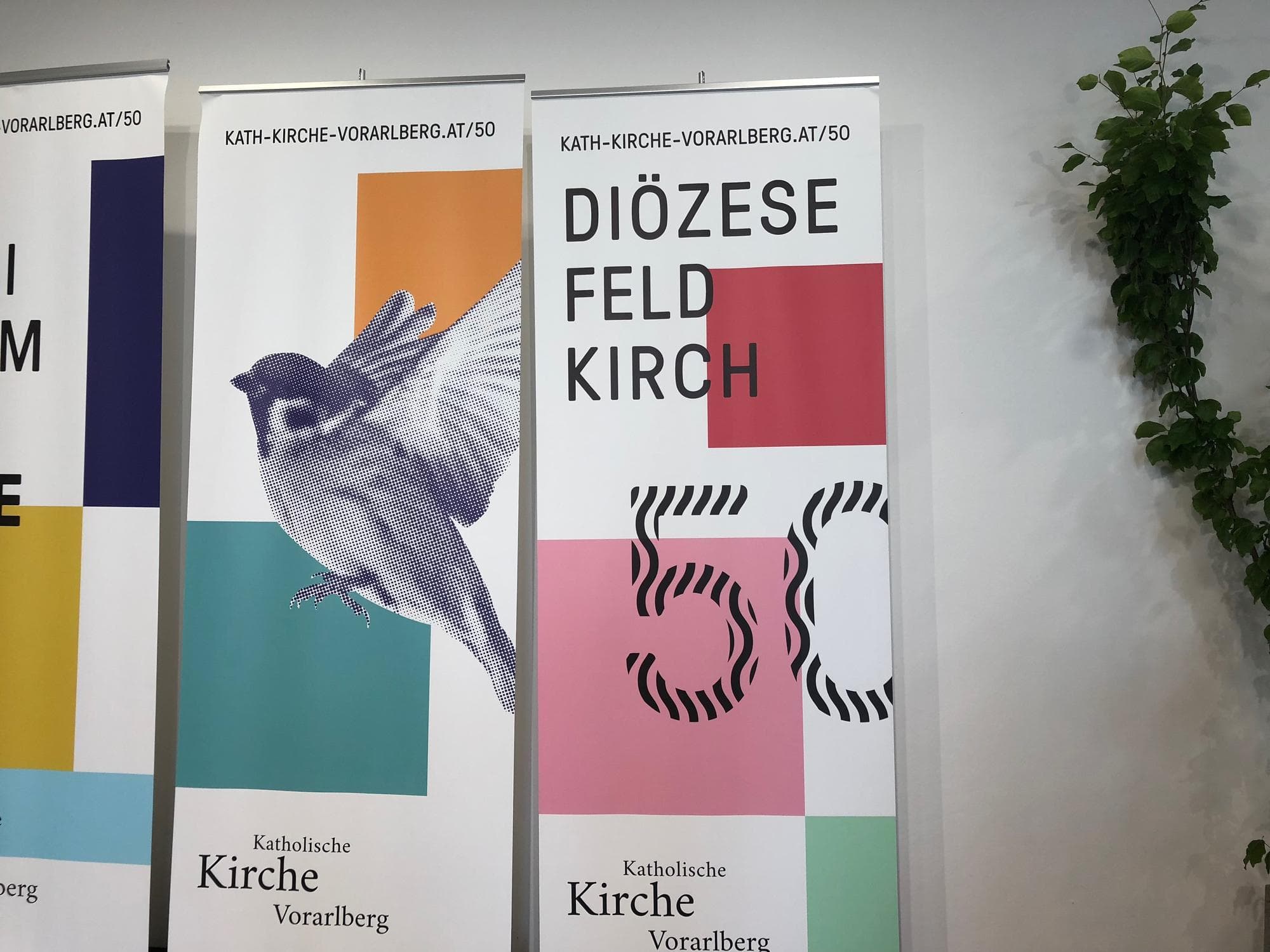 50 Jahre Jubiläum Diözese Feldkirch, Zeughaus Design
