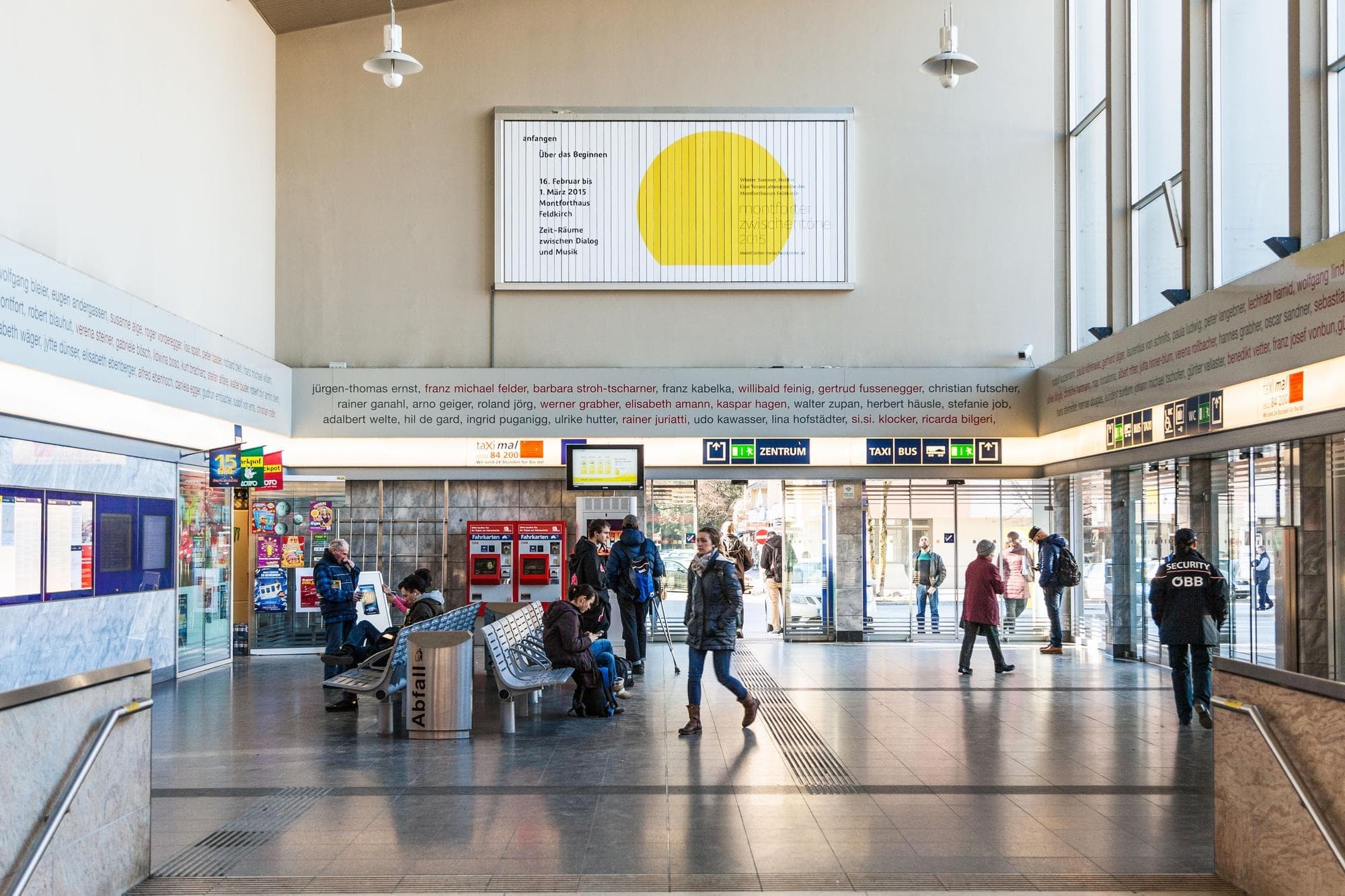 Gestaltung Montforter Zwischentöne, Zeughaus Design