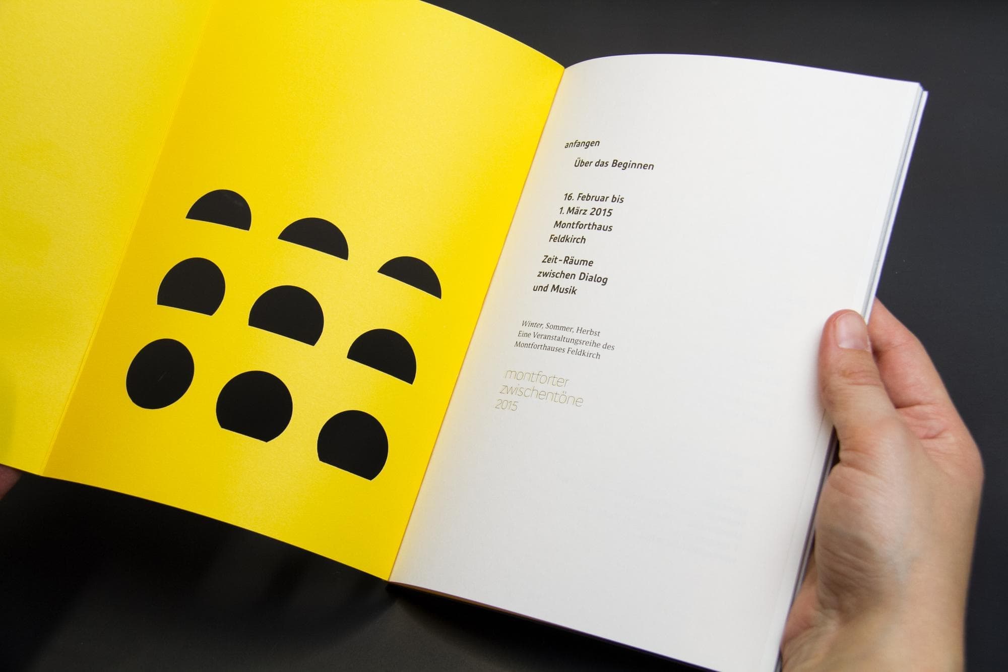 Gestaltung Montforter Zwischentöne, Zeughaus Design