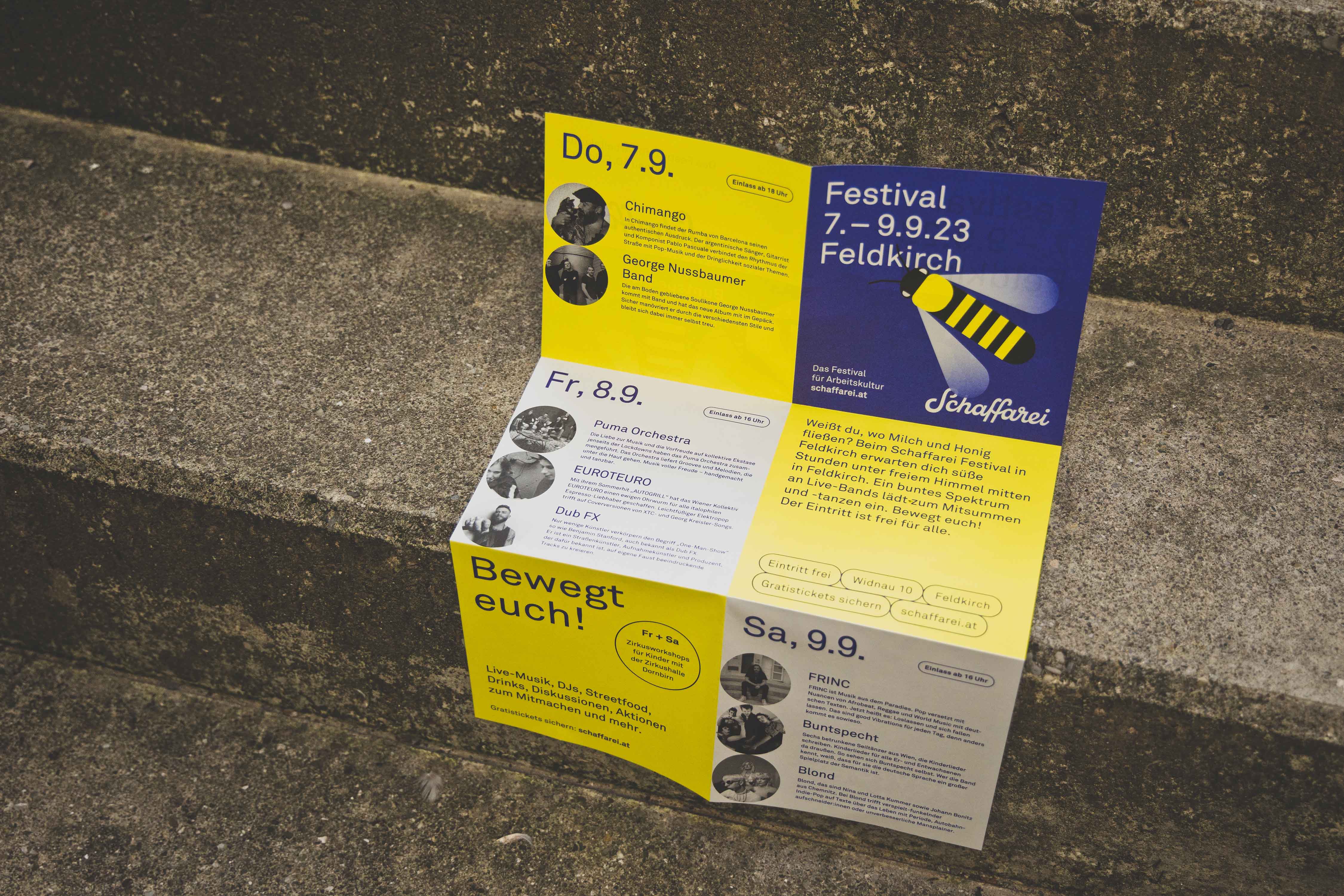 Schaffarei Festival 2023, Zeughaus Design