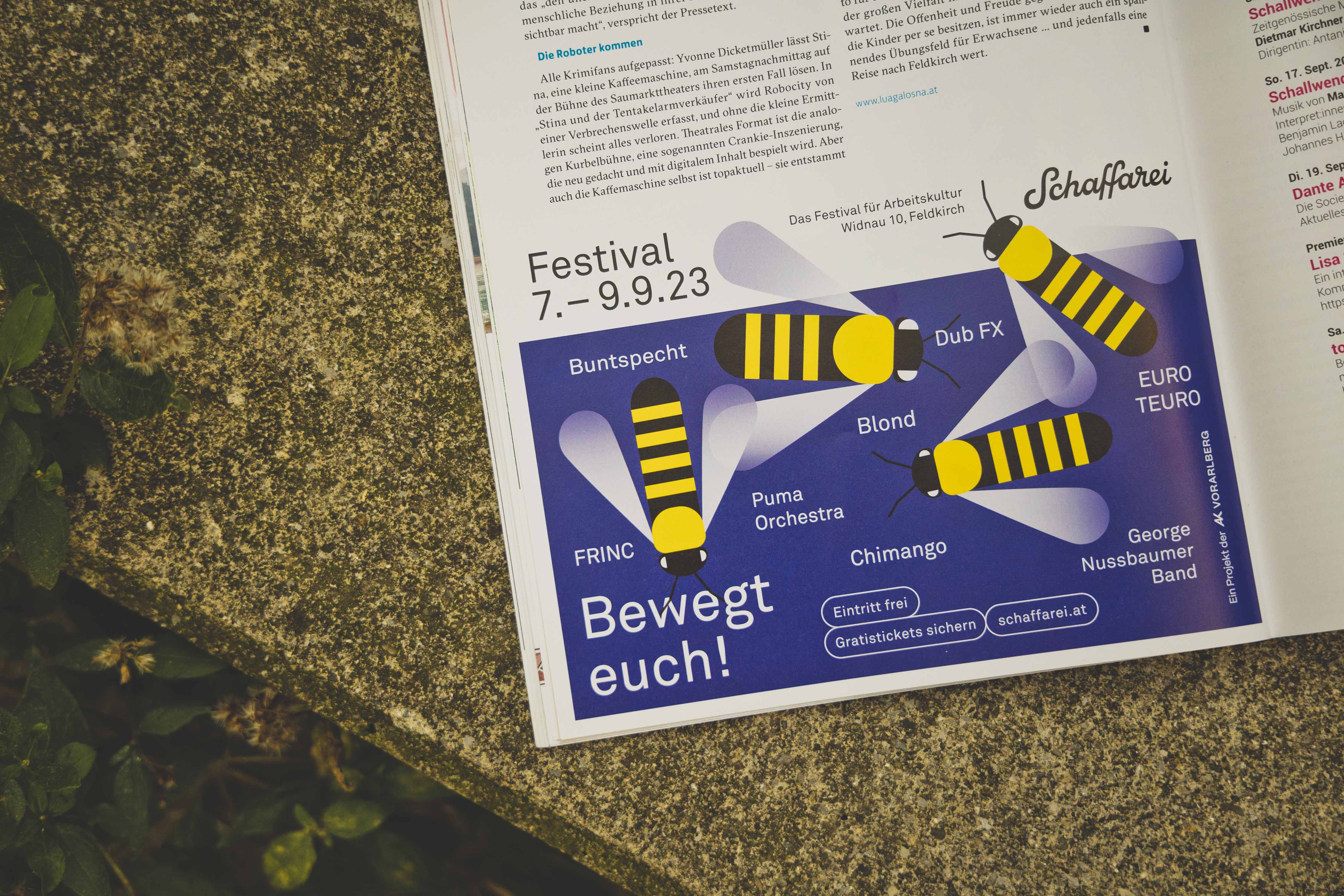 Schaffarei Festival 2023, Zeughaus Design