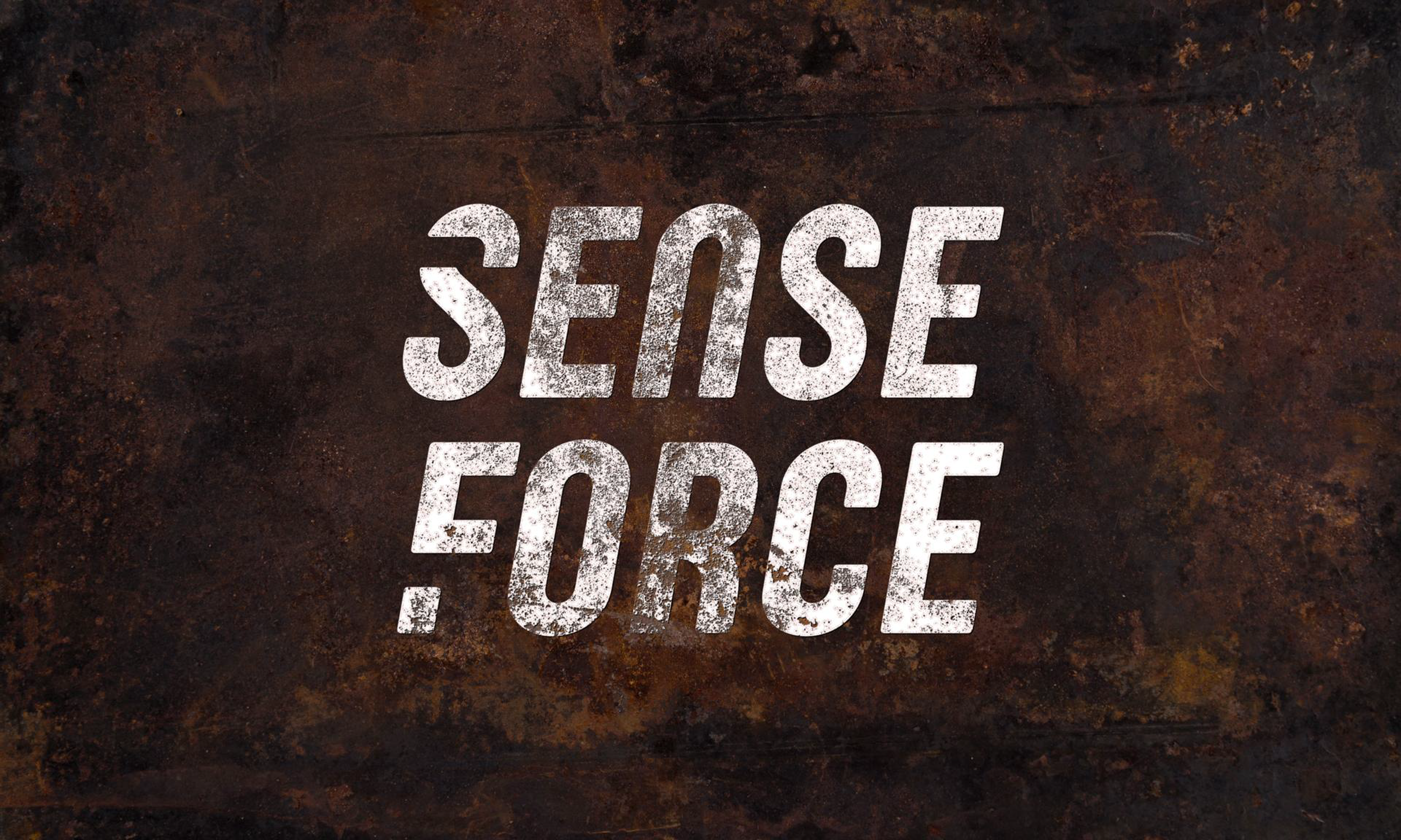Senseforce Logo Rust Visual © Zeughaus Design