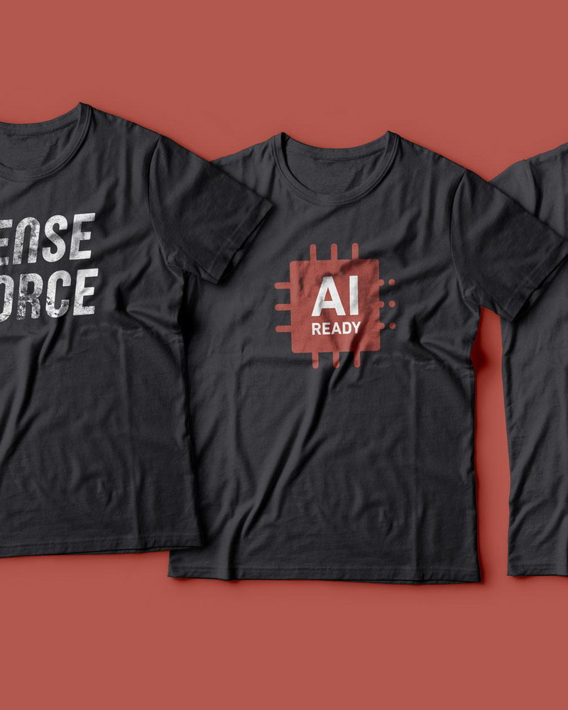 Senseforce T-Shirts Mockup © Zeughaus Design