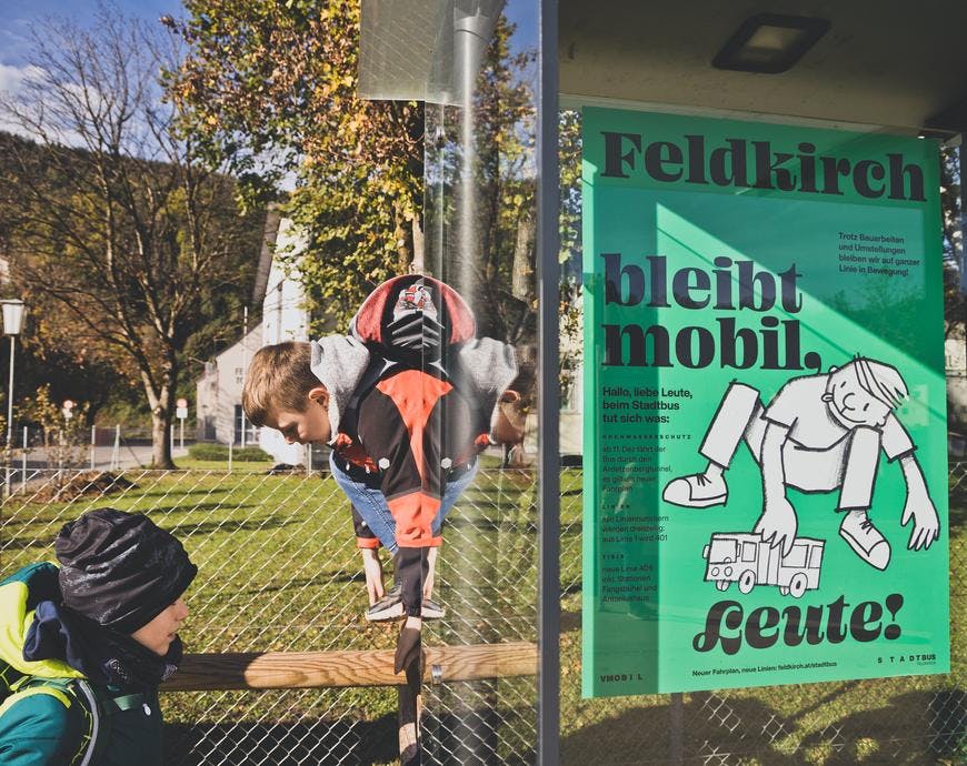 Stadtbus Feldkirch Landbus Oberes Rheintal: Feldkirch bleibt mobil, Leute! © Patricia Keckeis