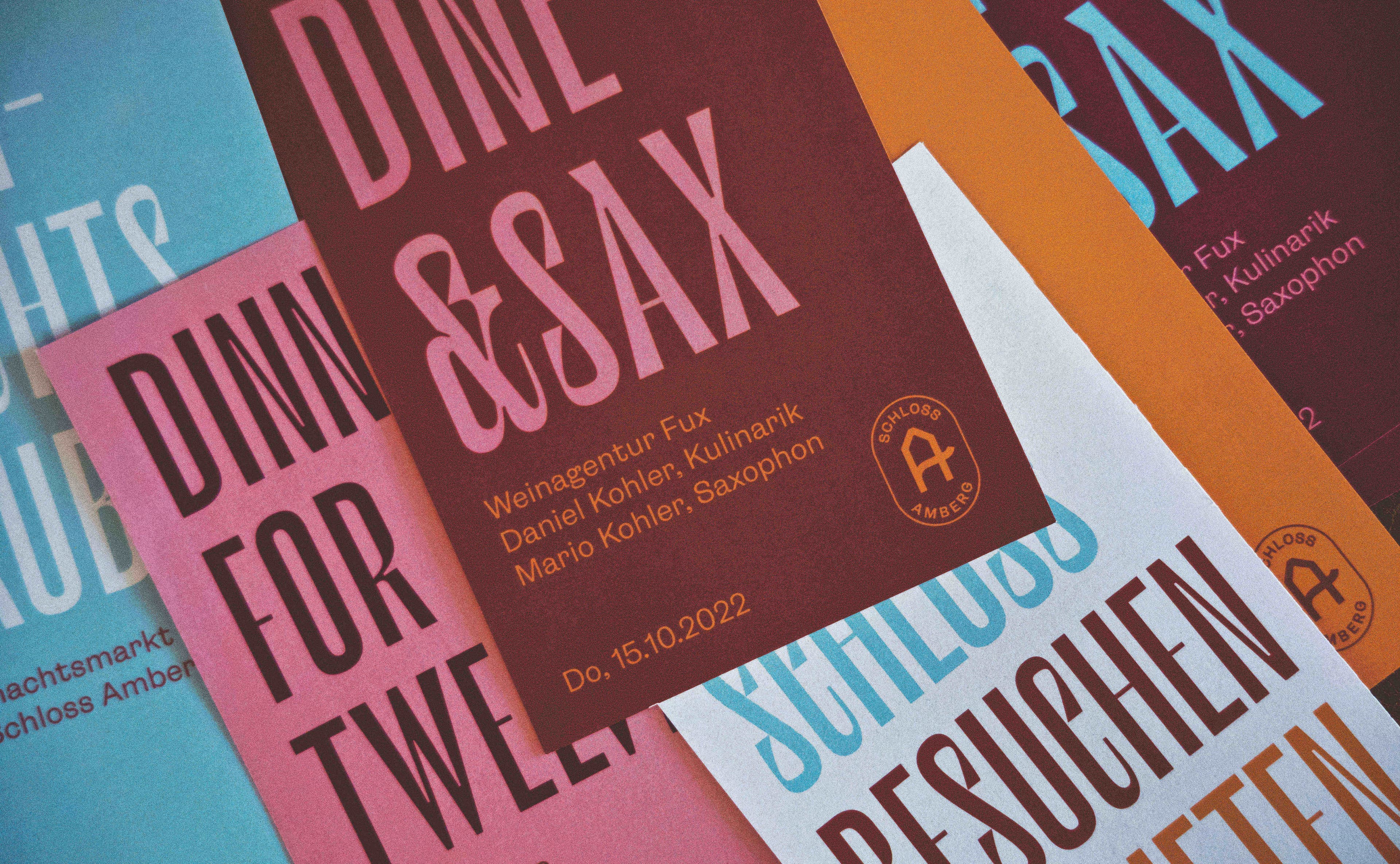 Schloss Amberg Branding, Zeughaus Designughaus Design