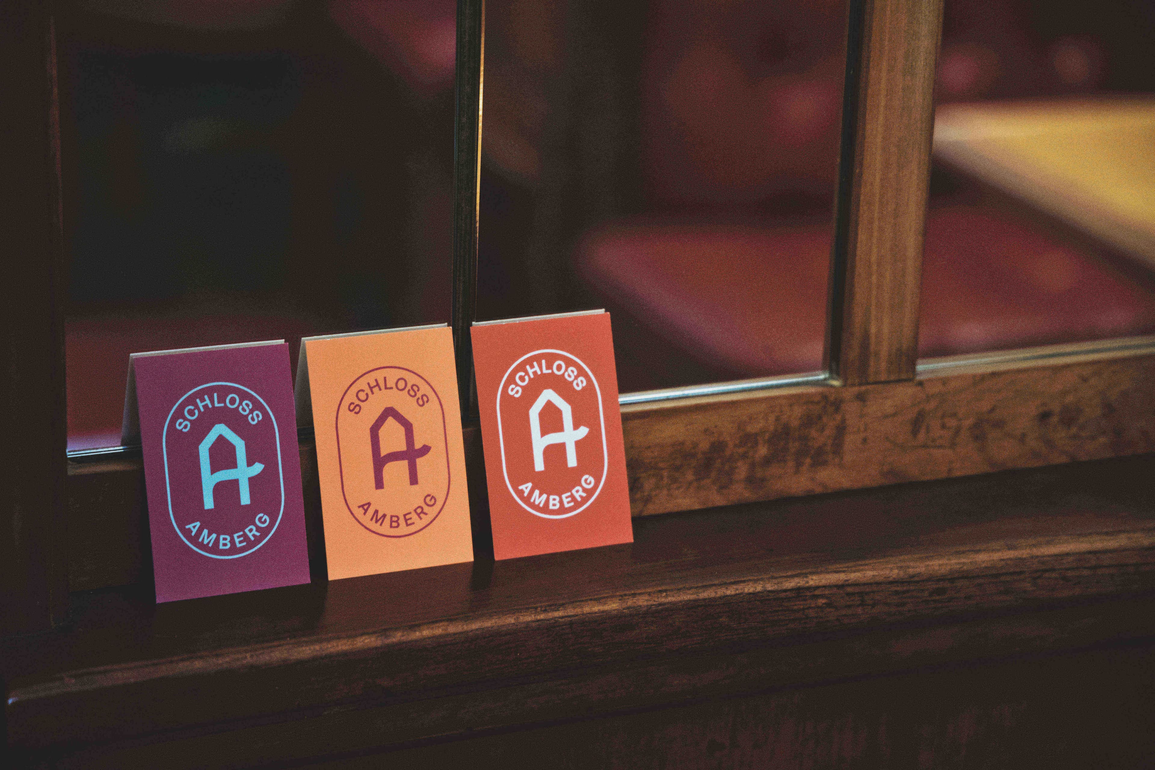 Schloss Amberg Branding, Zeughaus Designughaus Design
